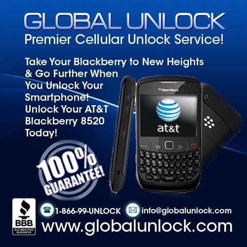 Product picture Learn How To Unlock ATT Blackberry 8520  