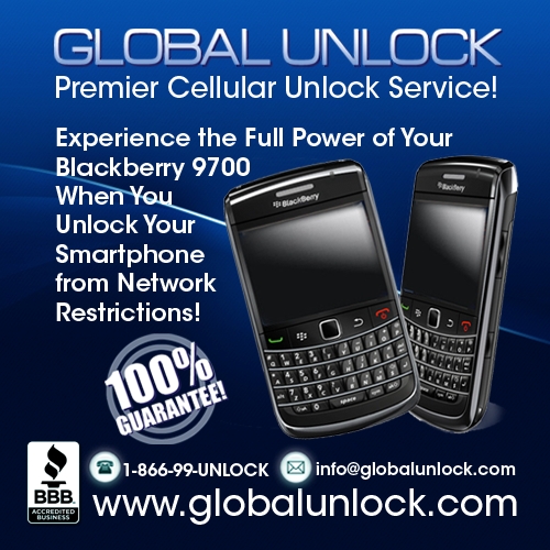 Product picture How To Unlock Blackberry Bold 9700 By Code 