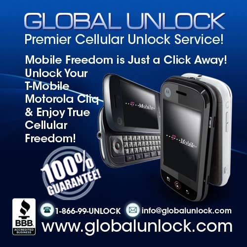 Product picture Learn How To Unlock T Mobile USA Motorola Cliq  