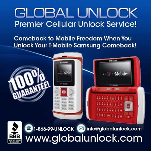 Product picture How To Unlock T Mobile USA Samsung Comeback 